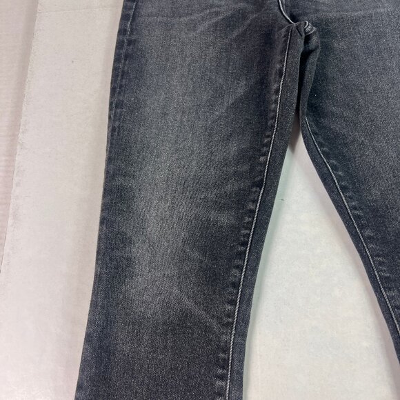 AGOLDE Jean Women 25x27* Pinch Waist High Rise Skinny Black Stretch Denim Tag 25 - Picture 4 of 16
